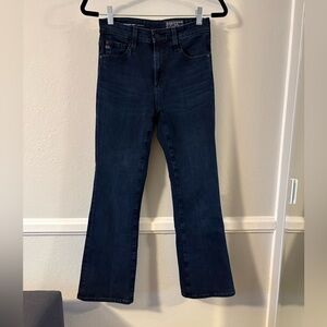 AG Farah Dark Blue Flare Jeans